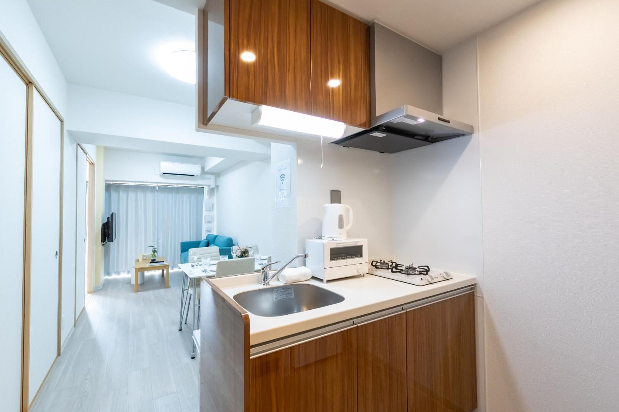H2H Shinsaibashi Appartement Osaka Buitenkant foto